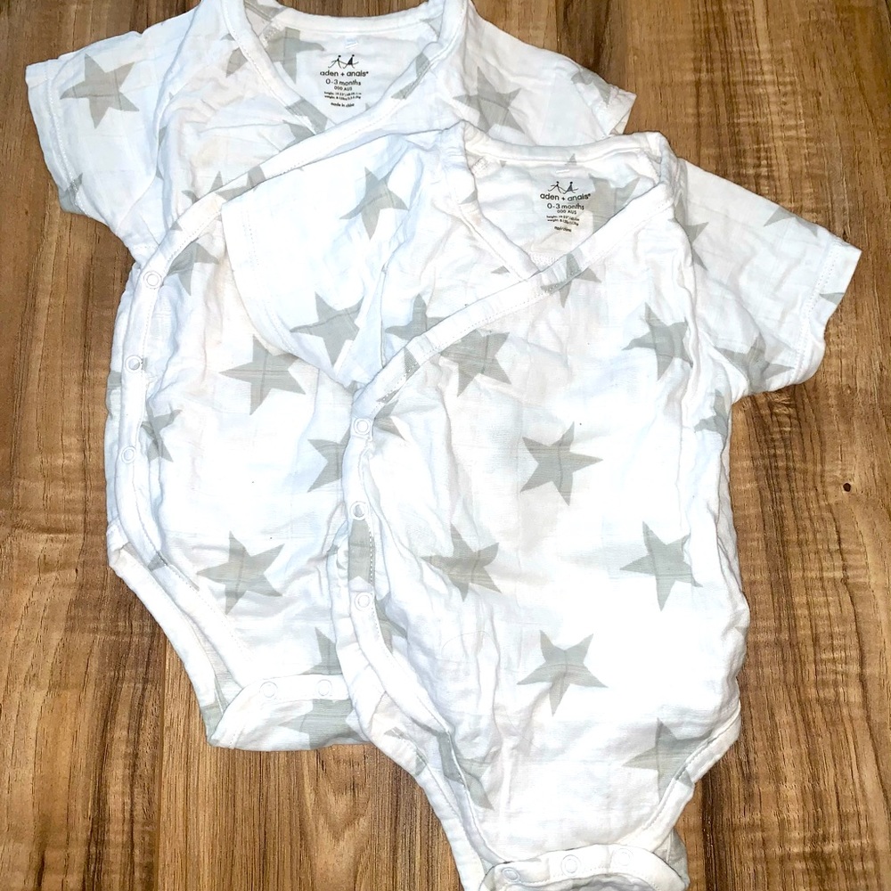 Aden + Anais onesie
